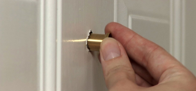 peephole door repair in Lake Worth